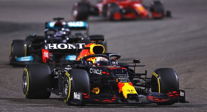 2021 Bahrain Grand Prix - Max Verstappen Leads