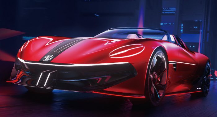 MG Cyberster EV Concept - Speed - dailycarblog