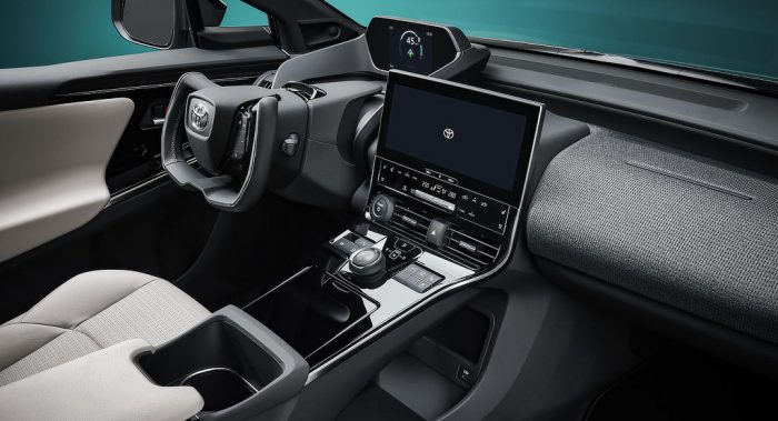 Toyota BZ4X Concept SUV - Interior - Dailycarblog