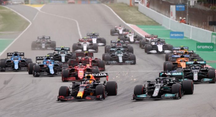 2021 Spanish Grand Prix - Lap 1 - Dailycarblog
