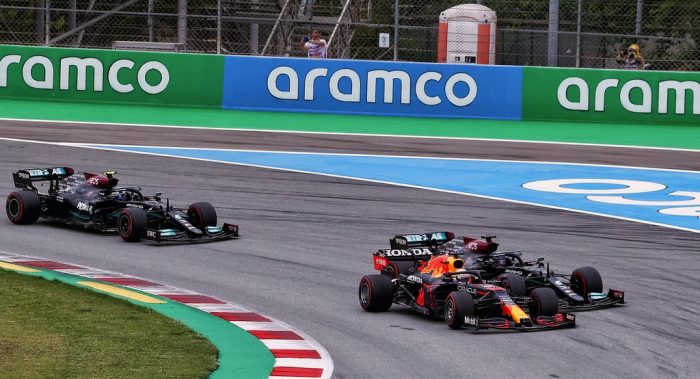 2021 Spanish Grand Prix - Verstappen Leads -Dailycarblog