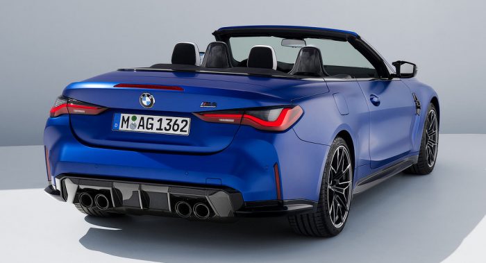 BMW M4 Competition Convertible x Drive - Rear - Dailycarblog