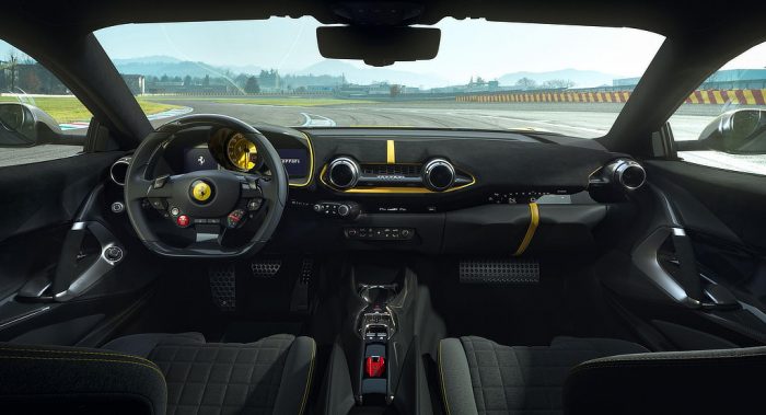 Ferrari Competizione - interior - Dailycarblog