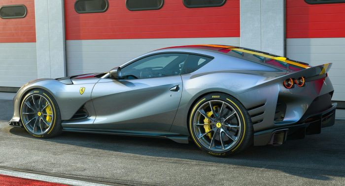 Ferrari Competizione - rear quarter view- Dailycarblog