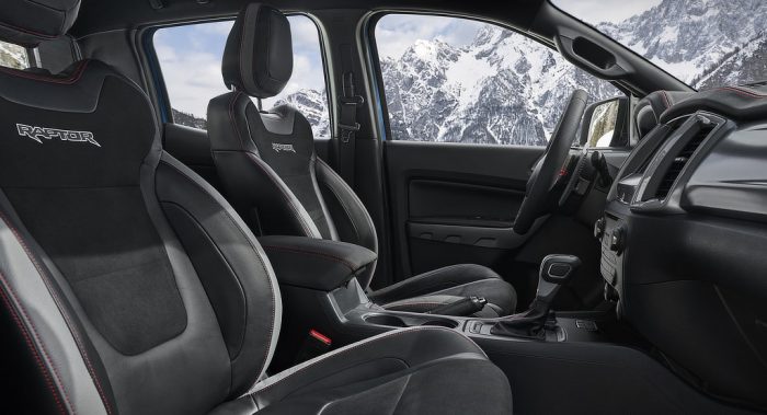Ford Ranger Raptor Special Edition - interior - dailycarblog