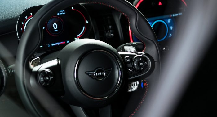 MINI Cooper JCW GP - 2021 Review - Steering Wheel -Dailycarblog