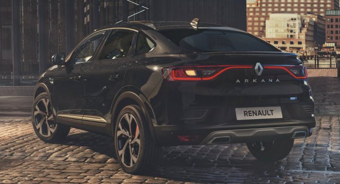 Renault Arkana - Rear View - Dailycarblog
