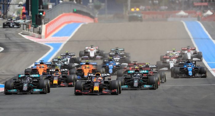 2021 French Grand Prix - Start - dailycarblog