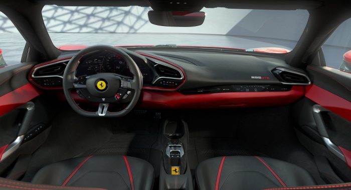 Ferrari 296 GTB - Interior - dailycarblog