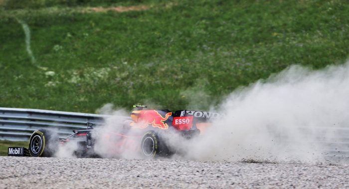 2021 Austrian Grand Prix - Perez Gravel - Dailycarblog