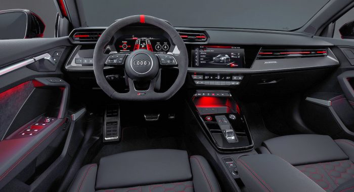 Audi RS 3 interior Dailycarblog