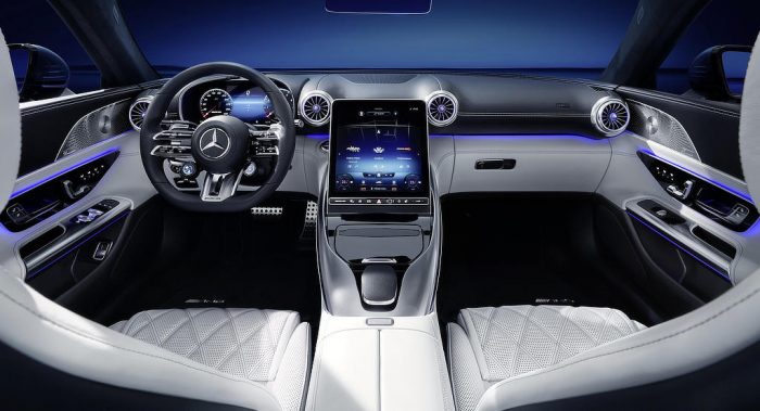 2022 Mercedes SL - Wide Angle -dailycarblog