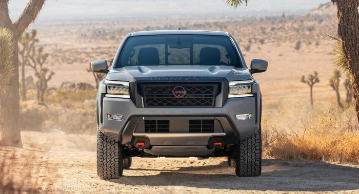 Nissan Frontier 2022 - Front - Dailycarblog